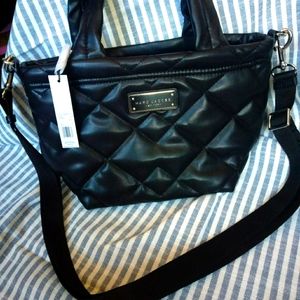 BNWT Marc Jacobs quilted (polyurethane) handbag with removable crossbody strap
